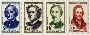 Timbre France N°1146 à 1149 Grands savants Neuf ** - Imagen 1 de 1
