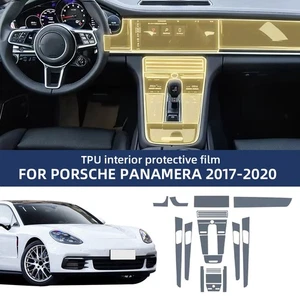 For Porsche Panamera 17-20 Car Interior Precut Paint Protection Film Clear TPU - Bild 1 von 8