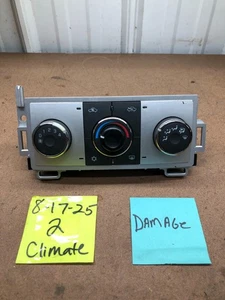 DAMAGED 2008 - 2012 Chevrolet Malibu AC Heater Climate Control 28272781 - Bild 1 von 10