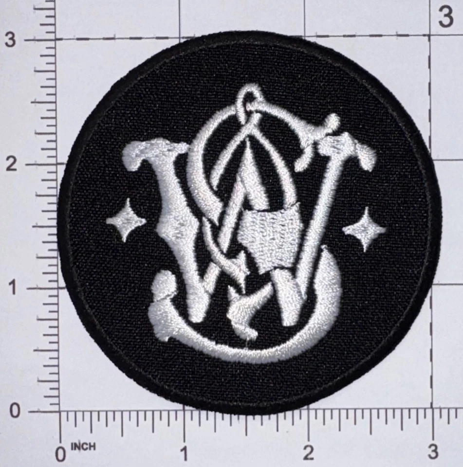 Second Amendment Smith & Wesson Tactical Patch 3" Iron-On Used YZ21 - Image 1 of 1