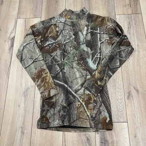 Under Armour Camo Longsleeve Herren L Compression Base Layer Realtree Hardwoods - Bild 1 von 6