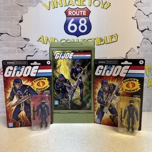 G.I. Joe Retro Collection Cobra Officer & Cobra Trooper - Pack of 2 - Picture 1 of 11