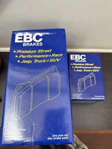 BMW X4M X3M Front & Rear Brake Pads EBC Bluestuff NDX F97 G01 X4M F98 G02 - Picture 1 of 7