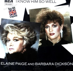 Elaine Paige & Barbara Dickson - I Know Him So Well 7in (VG+/VG+) ' - Picture 1 of 1