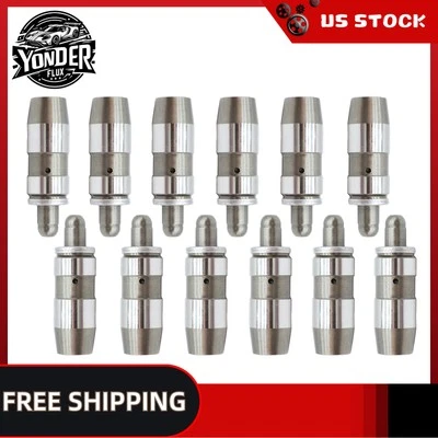 12Pcs Hydraulic Lifters For 02-10 Jeep Liberty Dodge Durango Dakota 3.7L Foto 1 de 4