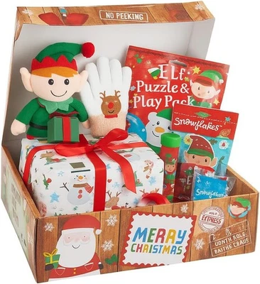 PMS Christmas Eve Gift Box Xmas Festive Favour Kids Secret Santa Filler Giant Crate