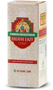 Pankajakasthuri Breathe Sciroppo Eazy per Disturbi Respiratori 200 ml SPEDIZIONE GRATUITA - Foto 1 di 4
