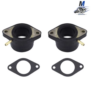 For Yamaha XS360 XS400 XS400R XS400S Carburetor Holder Intake Manifold Carb Boot - Foto 1 di 8