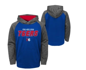 Philadelphia 76ers Sixers Boys Jump Shot Raglan 3 Color Hoodie - XS / Small NWT - Picture 1 of 6