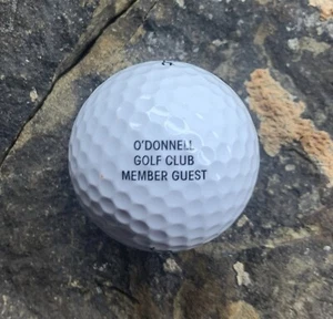 O'Donnell Golfschläger Mitglied Gast Logo Golfball. - Bild 1 von 3