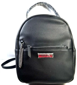 New With Tag Kenneth Cole Reaction Small Black Backpack Handbag Quinn NEW $99NOS - Picture 1 of 7