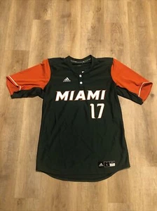 Adidas Baseball Trikot Herren Miami Hurricanes Gr. Groß NEU #17 - Bild 1 von 4