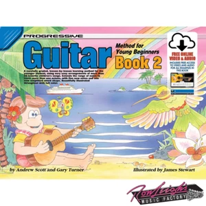 Progressive Guitar for Young Beginners Book 2 with Online Media - Picture 1 of 1