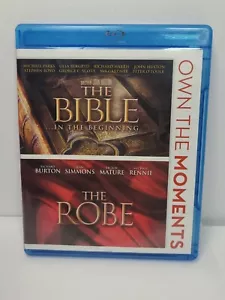 The Bible/ The Robe (Blu-ray, 2 Disc Set, 2012) Michael Parks, Richard Burton - Picture 1 of 6