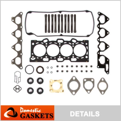 适用于 97 - 02 三菱 Mirage 1.8L SOHC MLS 头垫圈套装螺栓 4G93 — 第 1/4 张图片