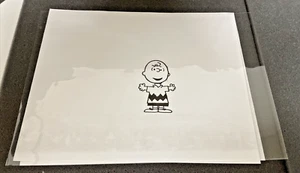 Peanuts Production Cel Charlie Brown *** read and watch video - Picture 1 of 14