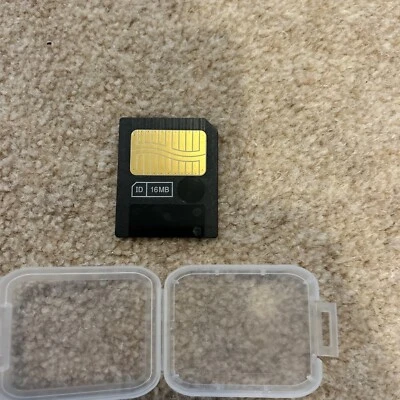 Fujifilm 16MB Smart Media SM Memory Card for Camera MP3 Instrument Free Shipping - Image 1 of 4