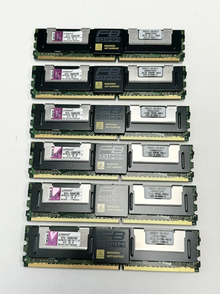 Kingston 24GB KTH-XW667/8G (6 x 4GB) For HP/ Compaq Proliant DL Series - Image 1 of 3