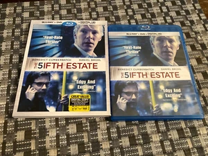 The Fifth Estate (Blu-Ray/DVD) Benedict Cumberbatch Daniel Bruhl With Slipcover - Foto 1 di 2