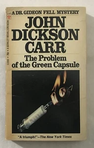 The Problem of the Green Capsule - By John Dickson Carr - 1970 Berkley PB - Picture 1 of 6