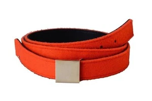 Hugo Boss Women's Reversible Leather & Wool Belt Sz XS - Picture 1 of 2