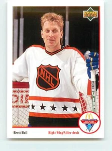 1991 Upper Deck McDonalds All-Stars #Mc-13 Brett Hull sehr gut - Bild 1 von 2