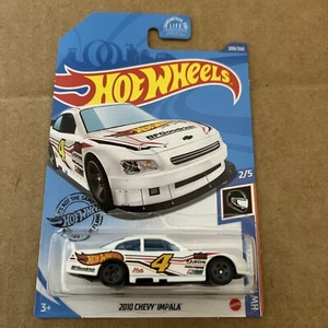 1 2020 Hot Wheels White HW Race Team 2010 Chevy Impala - Picture 1 of 4