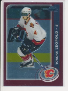 2002-03 Topps Chrome #160 JORDAN LEOPOLD - RC Rookie Card - Calgary Flames - Bild 1 von 1