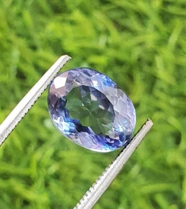 6.87 Ct Flawless Oval Cut Ceylon Cornflower Blue Sapphire Lab Grown Loose Gems - Picture 1 of 11