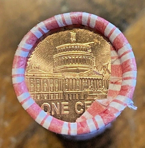 2009 P Presidency Rare Bank Wrapped Uncirculated Lincoln Cent Roll LP 4 Cover