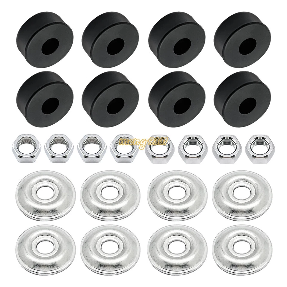 Shock Bushing Kit Front Rear For EZGO Golf Cart TXT Marathon 1982-Up 1011415 US