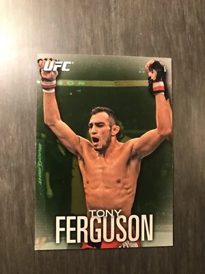 2012 Topps UFC Knockout Tony Ferguson Green  # / 88 - Image 1 of 4