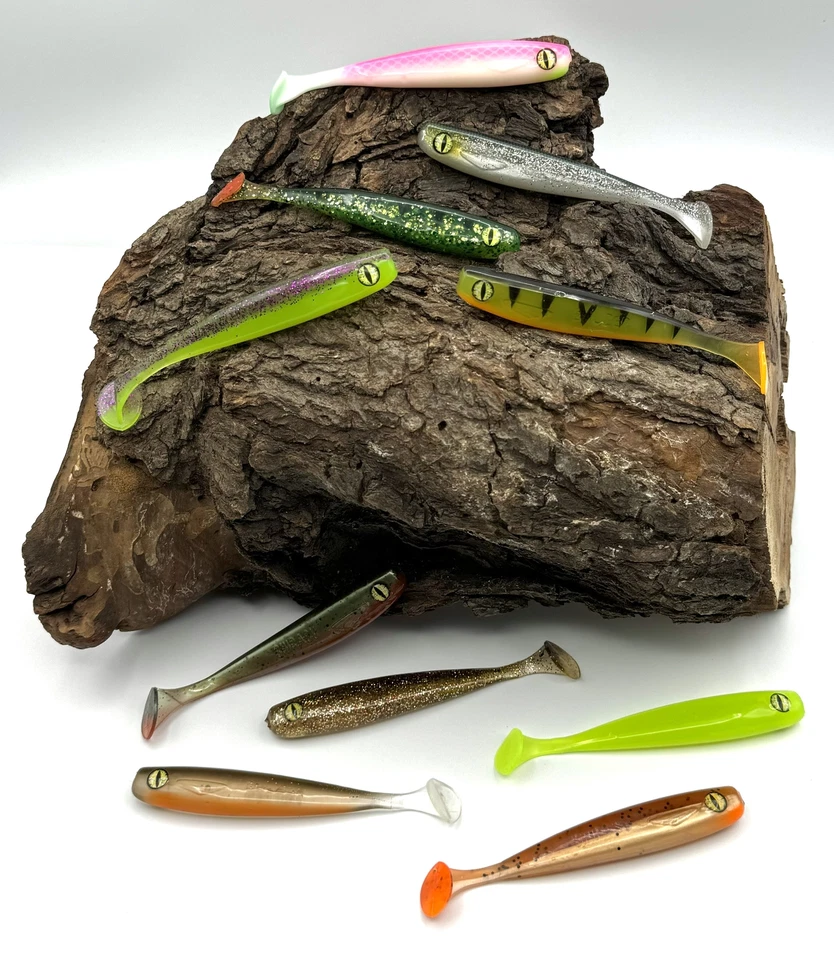 Balzer Shirasu Kauli 2.0 Reloaded 12,5cm 10 Farben Jörg Strehlow Zandergummi