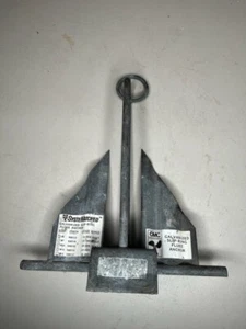 2 Pfund Gleitring Fluke Bootsanker Schlupfring ersetzt mit verzinktem Fessel - Bild 1 von 4
