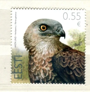 EST_599- 2015 Estonia Bird of the year  honey buzzard birds FAUNA MNH - Picture 1 of 1
