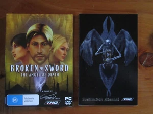 BROKEN SWORD THE ANGEL OF DEATH MANUAL & COVER GREAT *** MUST SEE ** - Picture 1 of 1