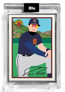 1989 Bowman x Keith Shore Card #20 Spencer Torkelson prueba de artista 89 proyecto 70 - Imagen 1 de 1