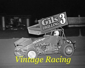 1987 Rusty McClure Manzanita Speedway 8 x 10 World of Outlaws Sprint Car Photo - Picture 1 of 1