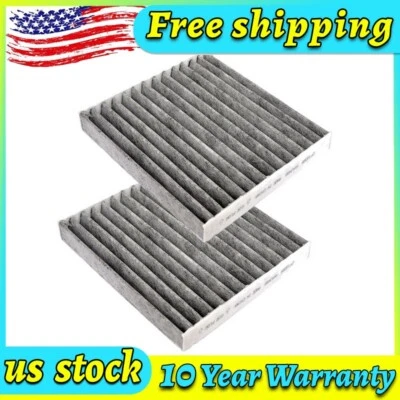 2X Cabin Air Filter Carbonize For Toyota Corolla Lexus CT200h ES300h ES350 GX460 - Image 1 of 4