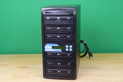 Pro Duplicator 1 TO 5 DVD-/+R/RW Burner Duplication Tower Assembled In USA - Image 1 of 2