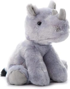 Rhino Stuffed Animal, Gifts for Kids, Wild Onez Zoo Animals, Rhino Plush Toy 9 I - Picture 1 of 12