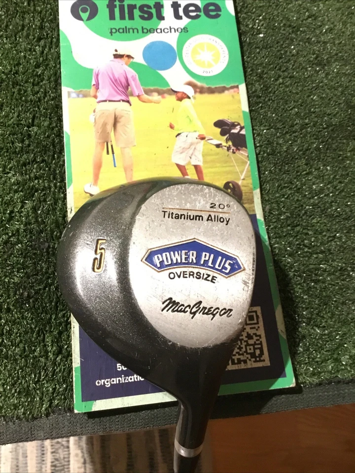 MacGregor Ladies Power Plus Oversize Offset 20* 5 Wood Velocitized 400 Graphite - Image 1 of 4