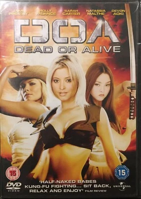 DOA : DEAD OR ALIVE (2006) DVD - HOLLY VALANCE/JAIME PRESSLY - ACTION - RARE OOP - Image 1 of 2