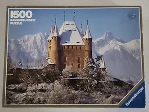 Ravensburger - Thun Castle 1500pc Jigsaw 84.1cm x 59.6 cm Vintage 1984. RARE! - Picture 1 of 11