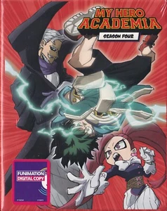My Hero Academia Season Four Part Two Limited Edition (BD/DVD, 2021, 4-Disc Set) - Imagen 1 de 6