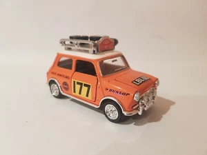 TOMICA DANDY F27 - MORRIS MINI COOPER [ORANGE] MONTE CARLO RALLY ABSOLUTE MINT - Picture 1 of 10