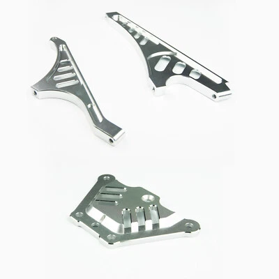 CNC Alloy Top Front Rear Chassis Brace LOSI 5IVE T Kingmotor X2 Rovan LT  - Image 1 of 4