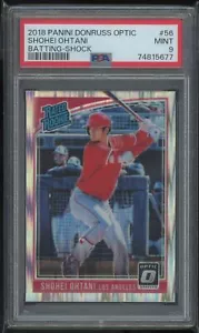2018 Donruss Optic Shock #56 Shohei Ohtani RC PSA 9 - Picture 1 of 2