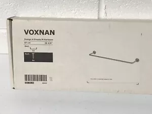 IKEA VOXNAN Towel Holder Bar 603.285.99 20615 NEW SEALED 67cm 26.375 in NOS - Picture 1 of 4