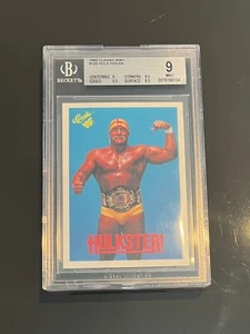 WWF HULK HOGAN 1990 clásico #125 BGS 9 - Imagen 1 de 1